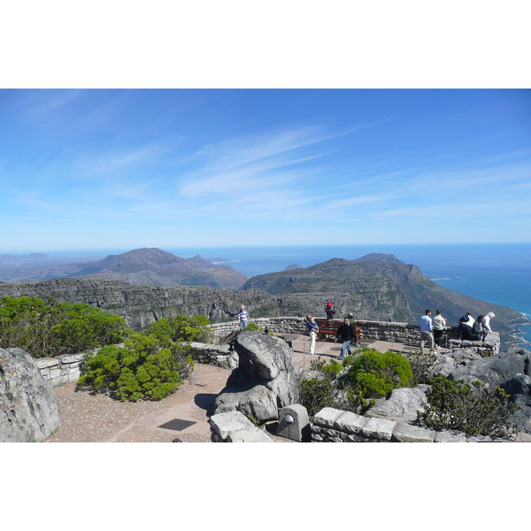 Picture South Africa Cape Town Table Mountain 2008-09 34 - Center Table Mountain