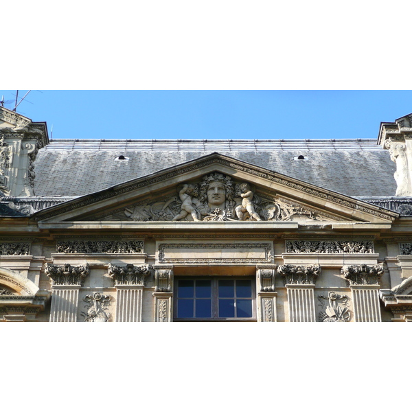 Picture France Paris Louvre Riverside facade of Louvre 2007-07 39 - Tour Riverside facade of Louvre