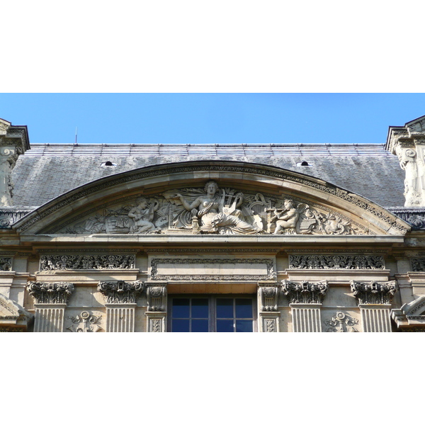 Picture France Paris Louvre Riverside facade of Louvre 2007-07 32 - Journey Riverside facade of Louvre