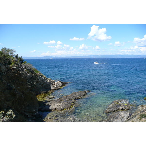 Picture France Porquerolles Island Alycastre beach 2008-05 12 - History Alycastre beach