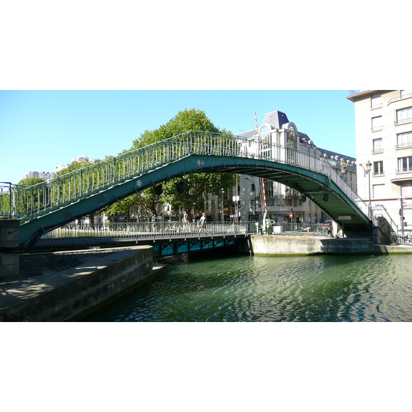 Picture France Paris Canal St Martin 2007-08 35 - History Canal St Martin