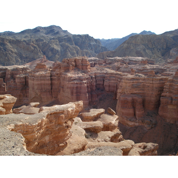 Picture Kazakhstan Charyn Canyon 2007-03 22 - Discovery Charyn Canyon