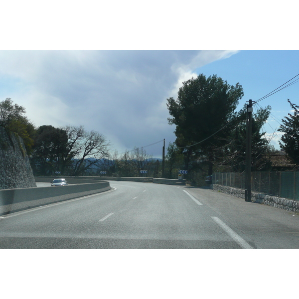 Picture France French Riviera Vence to Cagnes road 2008-03 0 - History Vence to Cagnes road