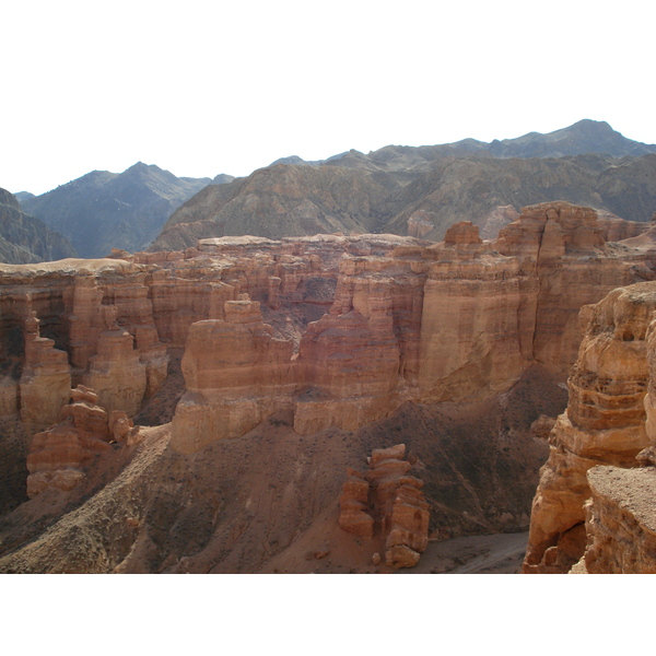 Picture Kazakhstan Charyn Canyon 2007-03 23 - Center Charyn Canyon