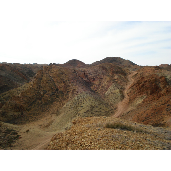 Picture Kazakhstan Charyn Canyon 2007-03 91 - History Charyn Canyon