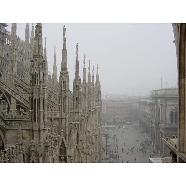 Picture Italy Milan Duomo 2001-10 19 - History Duomo