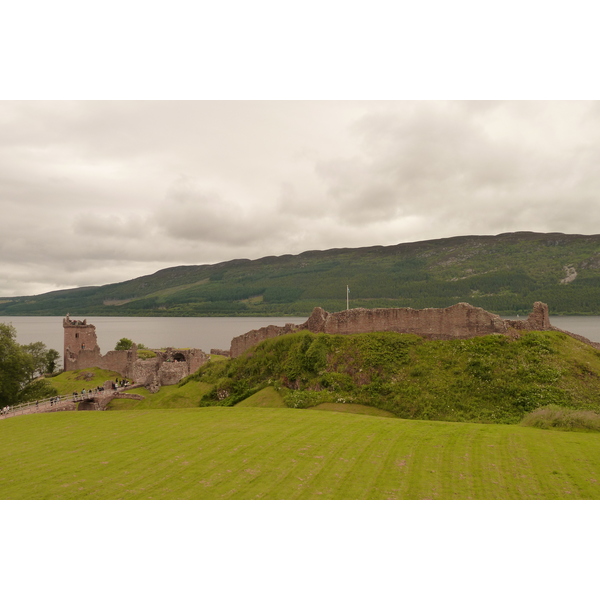 Picture United Kingdom Scotland Urquhart Castle (Loch Ness) 2011-07 25 - Center Urquhart Castle (Loch Ness)