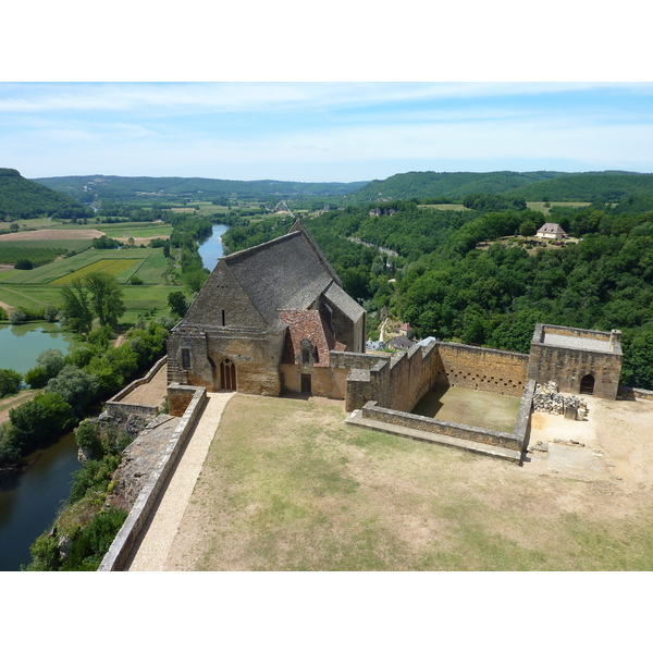 Picture France Beynac Castle 2009-07 10 - Center Beynac Castle