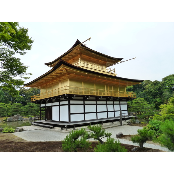 Picture Japan Kyoto Kinkakuji Temple(Golden Pavilion) 2010-06 78 - History Kinkakuji Temple(Golden Pavilion)