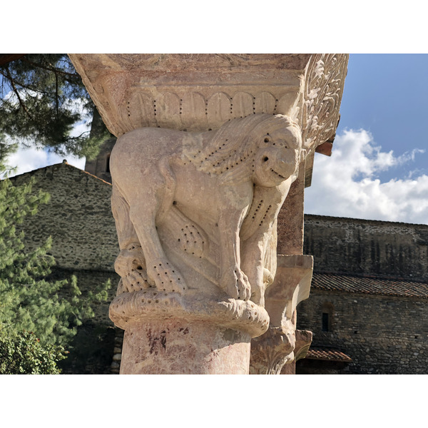 Picture France Abbaye Saint-Michel de Cuxa 2018-04 55 - Recreation Abbaye Saint-Michel de Cuxa