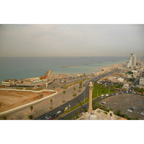 Picture Israel Tel Aviv David Intercontinental Hotel Room view 2007-11 17 - History Room view