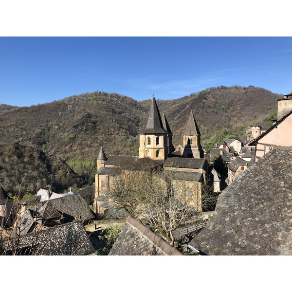 Picture France Conques 2018-04 14 - History Conques