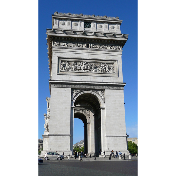 Picture France Paris Etoile and Arc de Triomphe 2007-05 29 - Journey Etoile and Arc de Triomphe