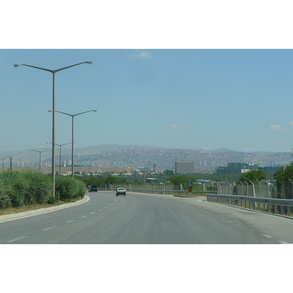 Picture Turkey Ankara Bilkent to Ankara road 2008-07 0 - Center Bilkent to Ankara road