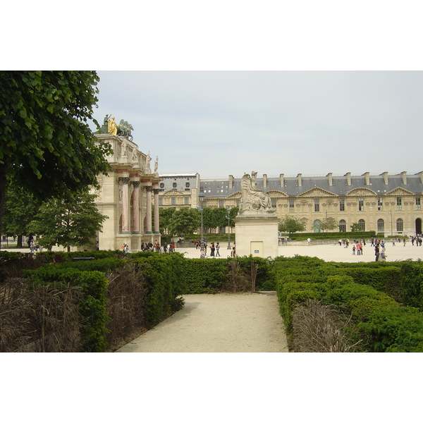 Picture France Paris Louvre Carrousel Garden 2007-05 6 - Tour Louvre Carrousel Garden