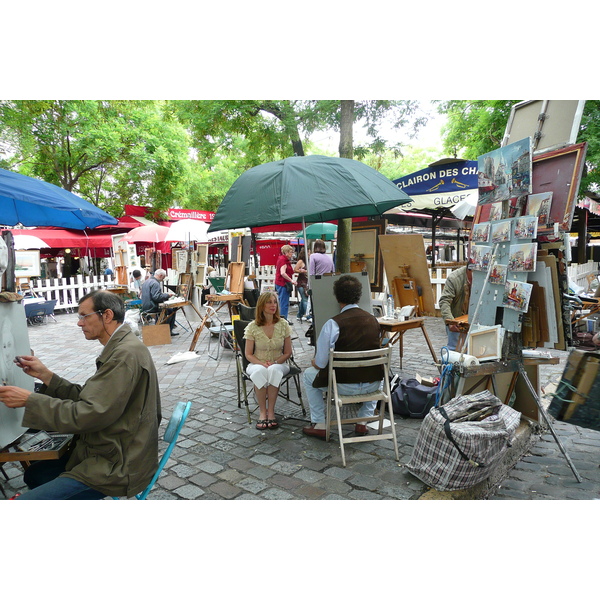 Picture France Paris Place du Tertre 2007-06 38 - Tours Place du Tertre