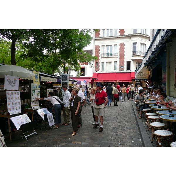 Picture France Paris Place du Tertre 2007-06 43 - Tour Place du Tertre