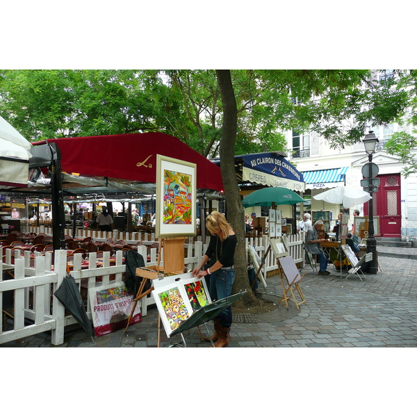 Picture France Paris Place du Tertre 2007-06 10 - Discovery Place du Tertre