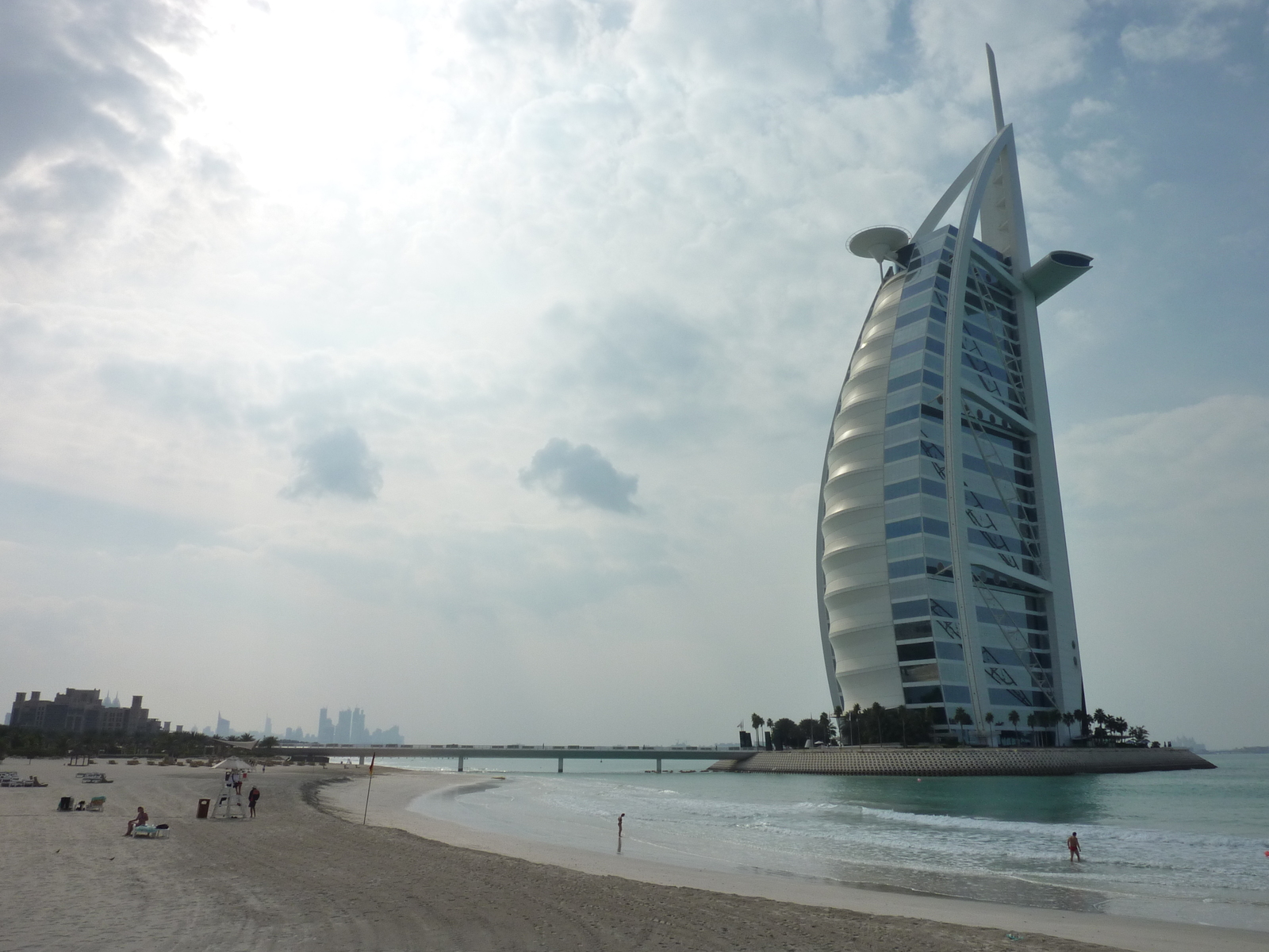 Picture United Arab Emirates Dubai Burj Al Arab Hotel 2009-12 2 - Views Burj Al Arab Hotel