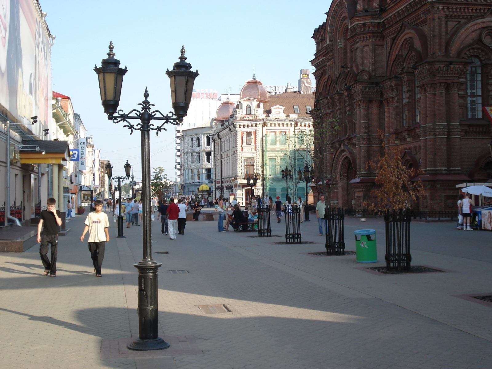 Picture Russia Kazan Baumana Street 2006-07 48 - Road Map Baumana Street