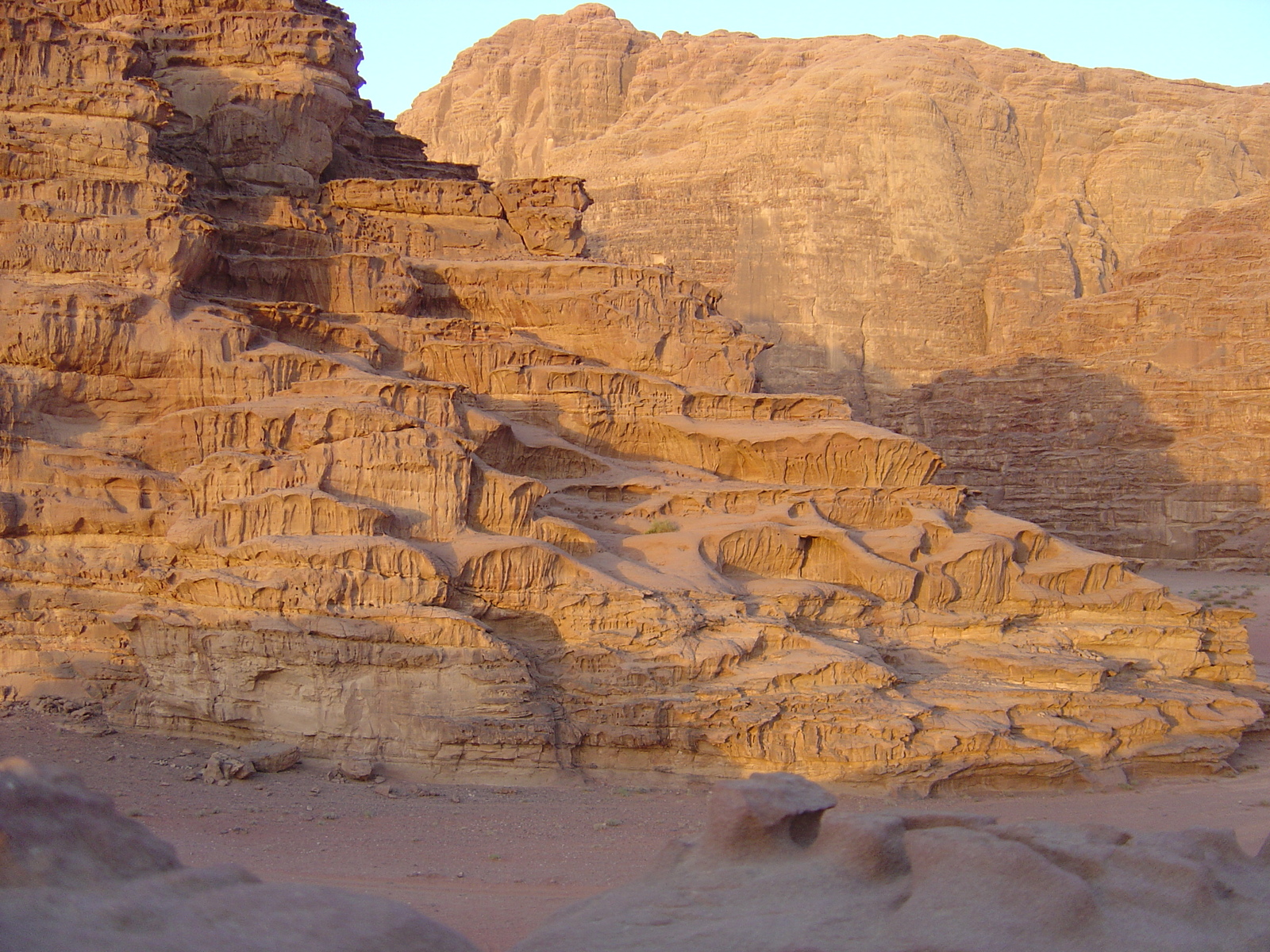 Picture Jordan Wadi Rum Desert 2004-10 45 - Road Map Wadi Rum Desert