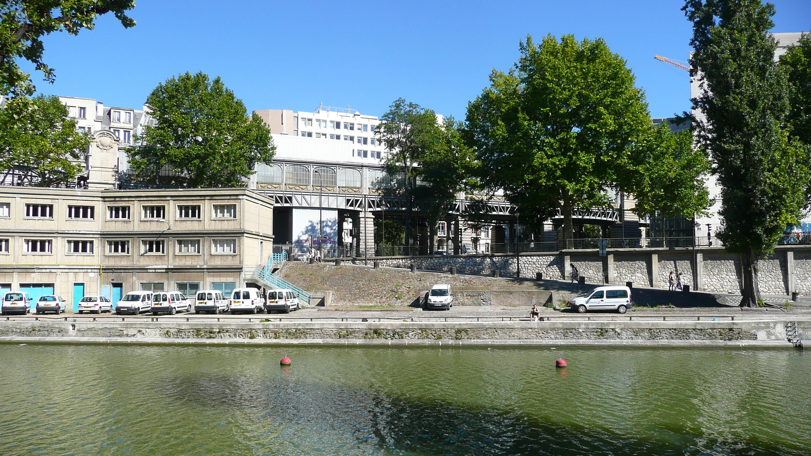 Picture France Paris Canal St Martin 2007-08 98 - Map Canal St Martin