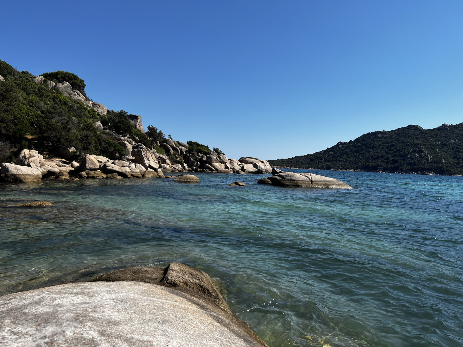 Picture France Corsica Santa Giulia Beach 2022-07 14 - Tourist Attraction Santa Giulia Beach