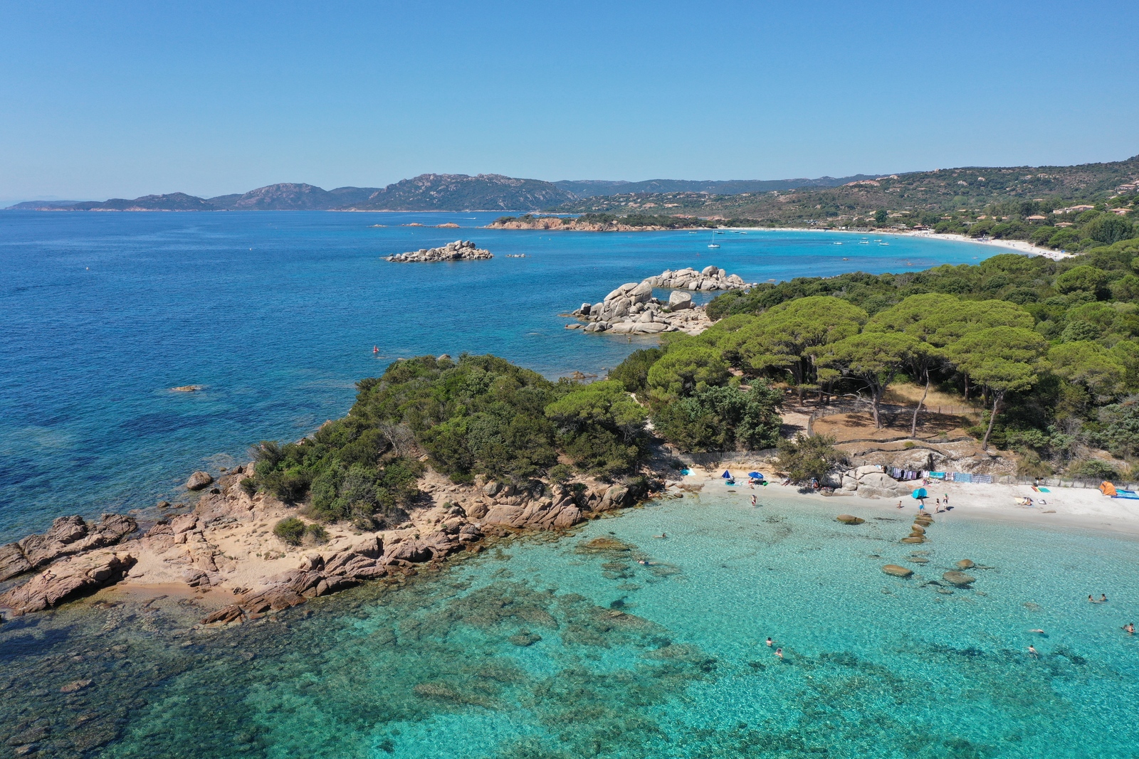 Picture France Corsica Santa Giulia Beach 2022-07 34 - Sightseeing Santa Giulia Beach