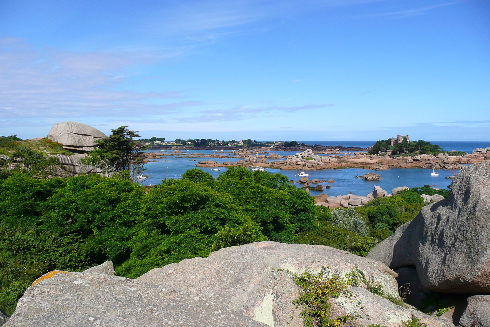 Picture France Perros Guirec Cote de granite rose 2007-08 55 - Journey Cote de granite rose