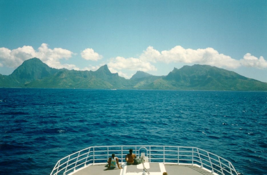 Picture Polynesia Moorea 1993-04 62 - Shopping Mall Moorea