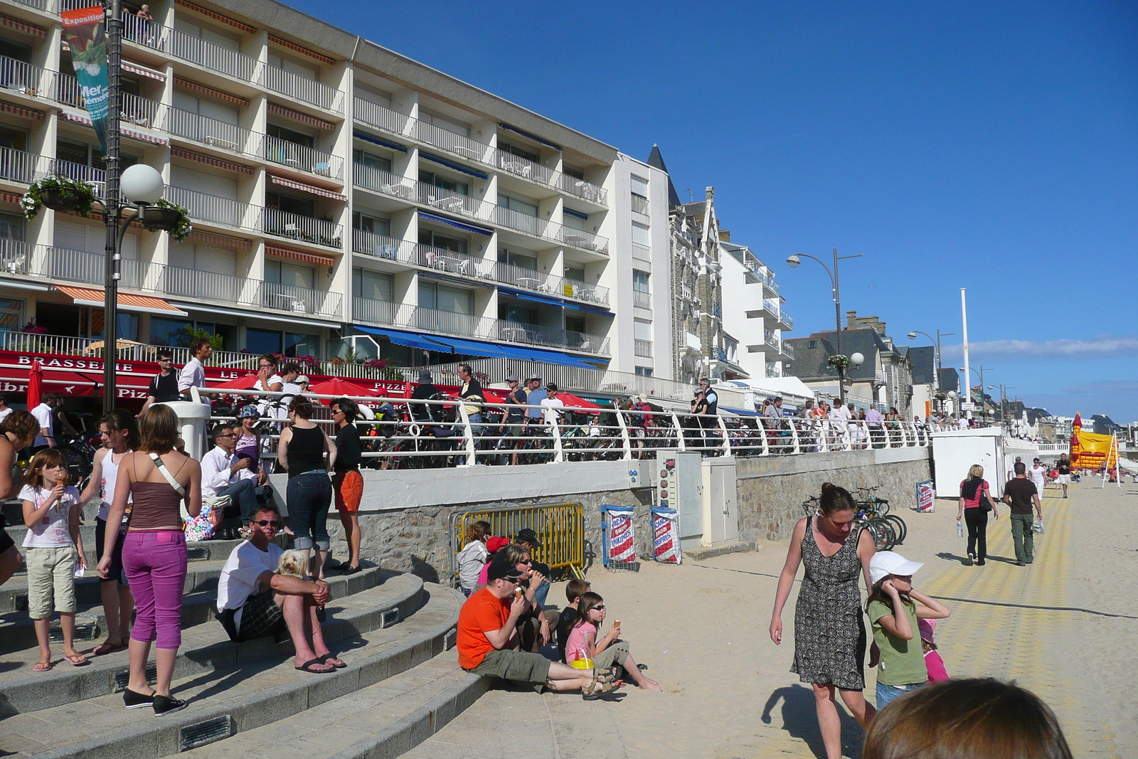 Picture France Quiberon peninsula Quiberon 2008-07 58 - Map Quiberon