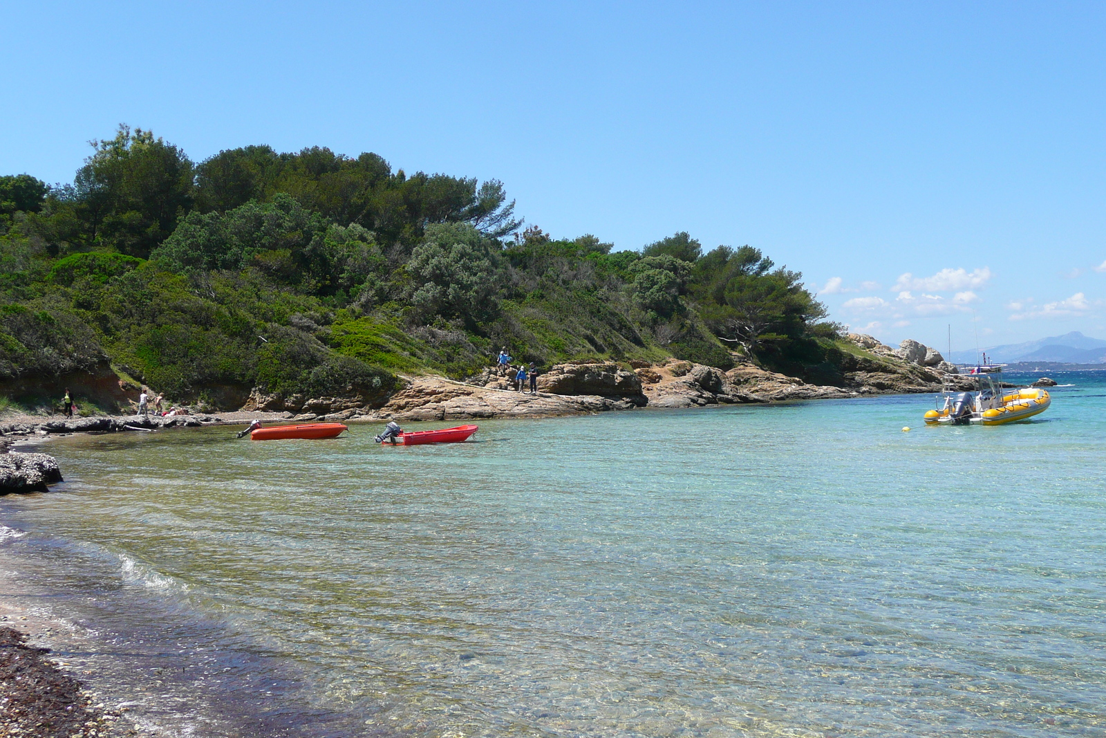 Picture France Porquerolles Island Courtade beach 2008-05 23 - Car Courtade beach