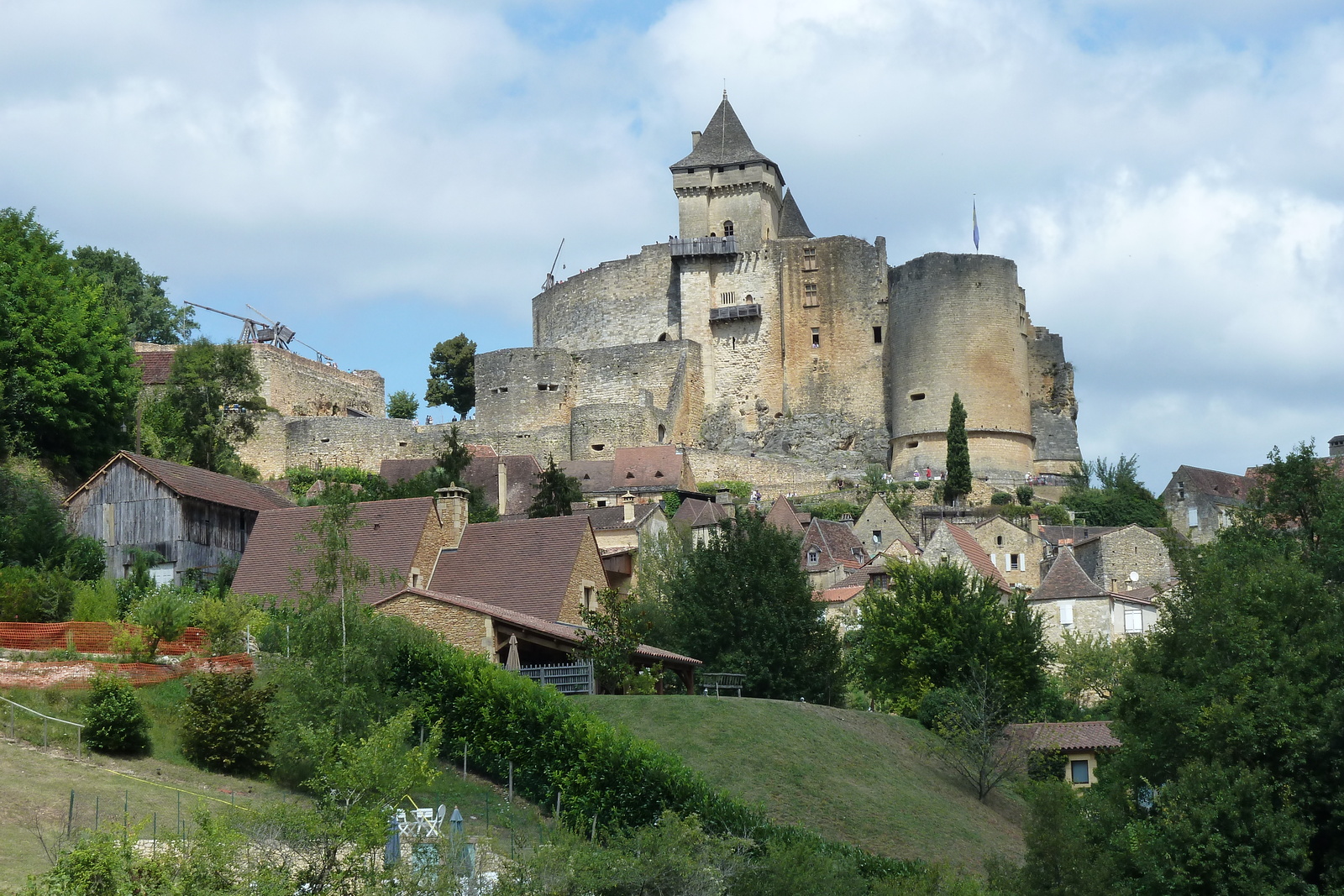 Picture France Castelnaud castle 2010-08 93 - Perspective Castelnaud castle