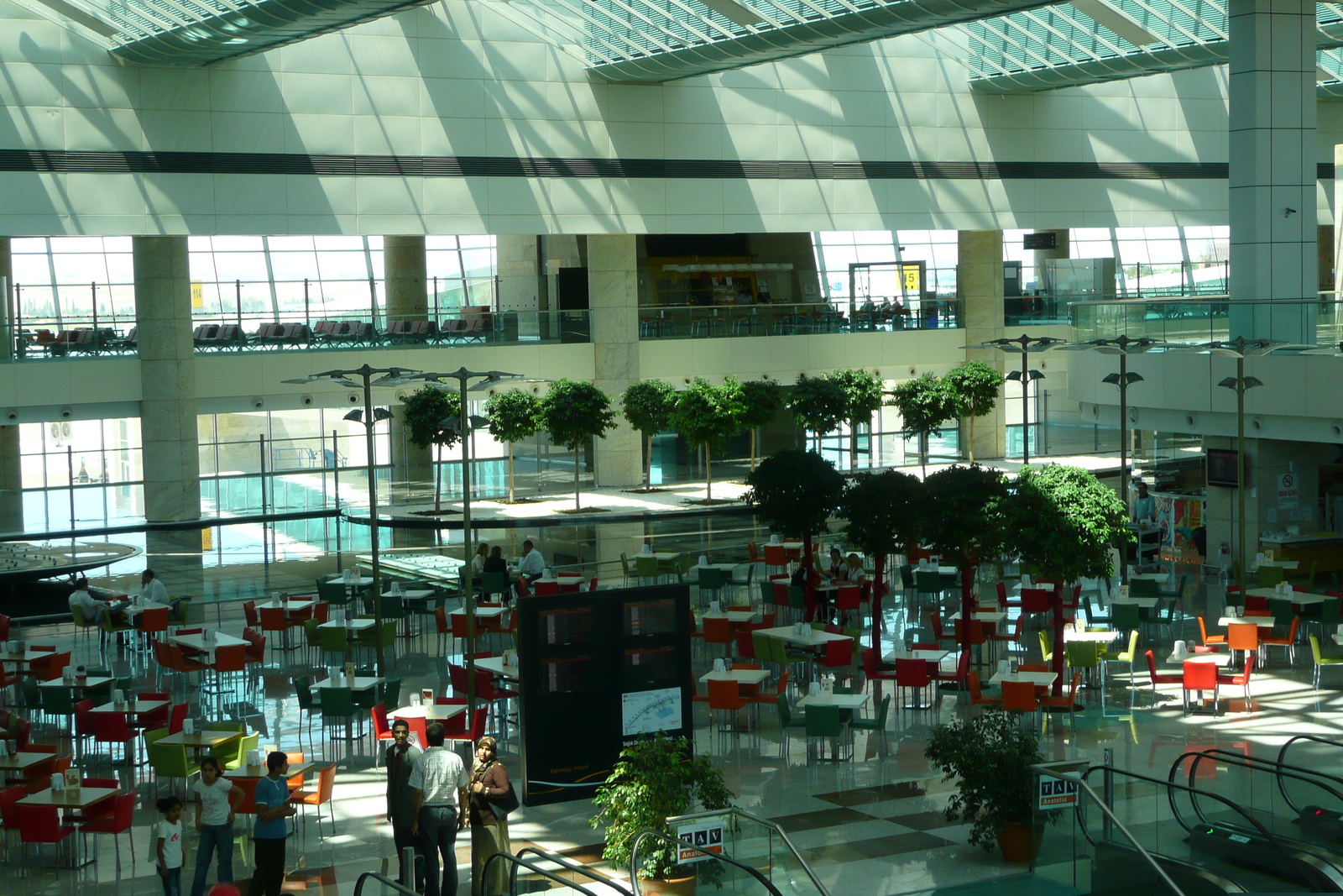 Picture Turkey Ankara Esenboga Airport 2008-07 13 - View Esenboga Airport