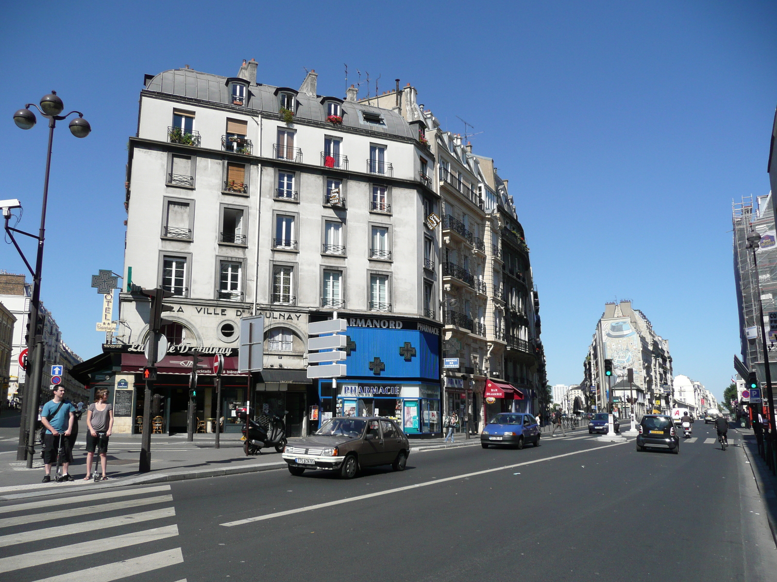 Picture France Paris Rue La Fayette 2007-08 154 - Perspective Rue La Fayette