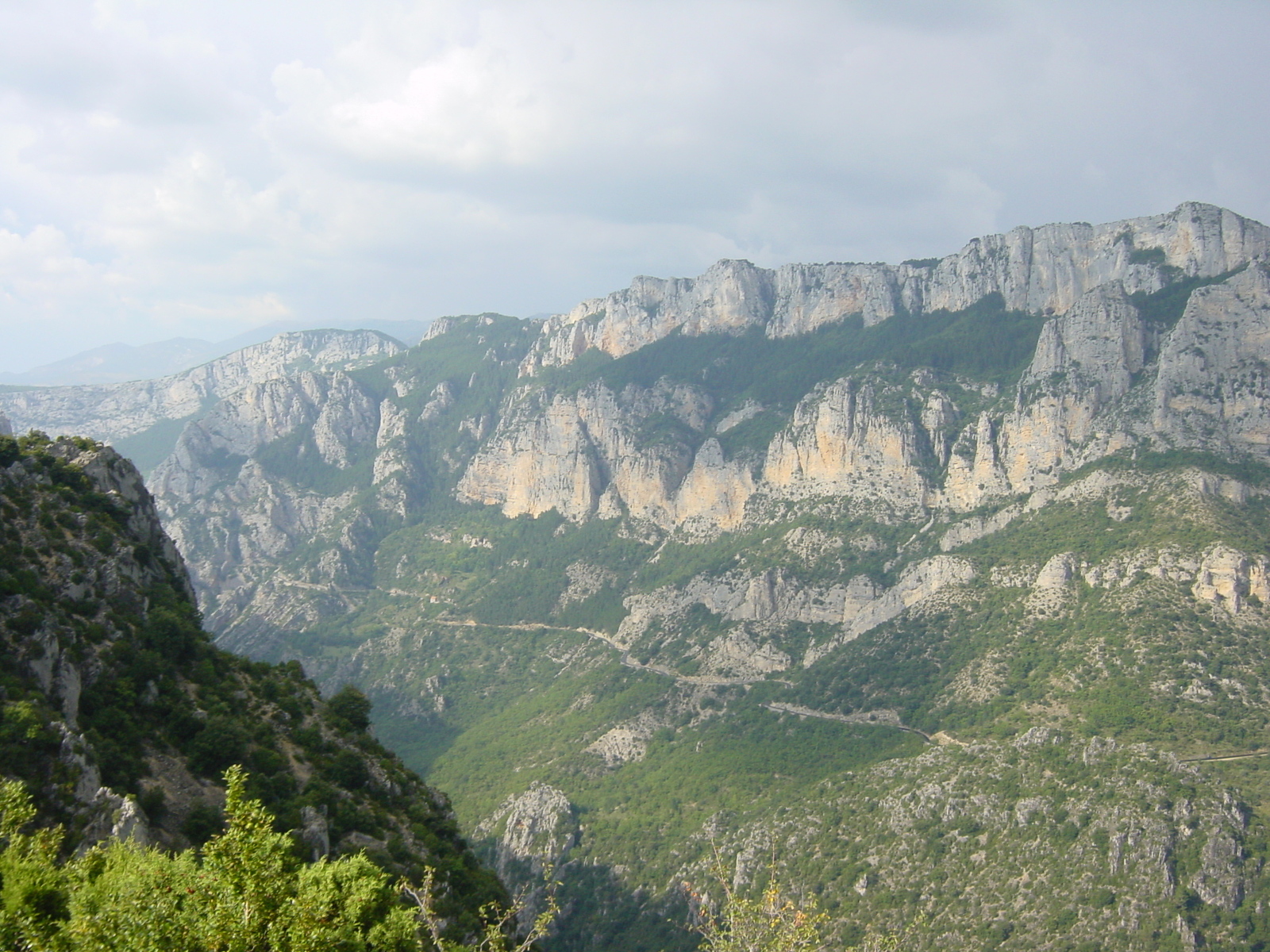 Picture France Gorges du Verdon 2002-09 22 - Views Gorges du Verdon