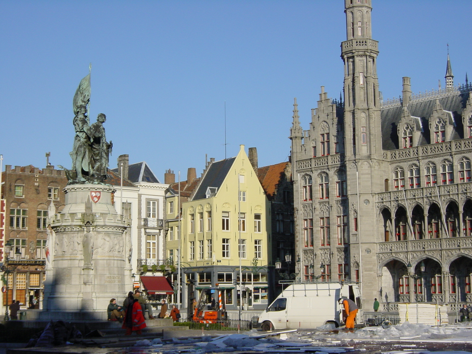 Picture Belgium Bruges 2001-01 12 - Perspective Bruges