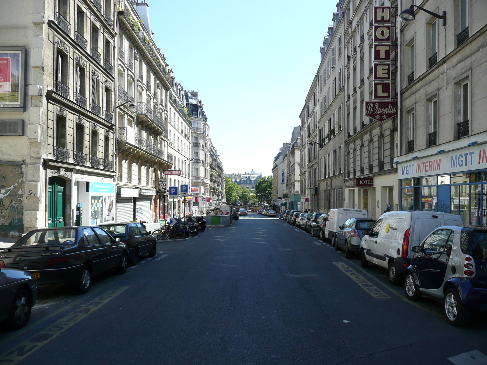 Picture France Paris Rue La Fayette 2007-08 10 - Road Map Rue La Fayette