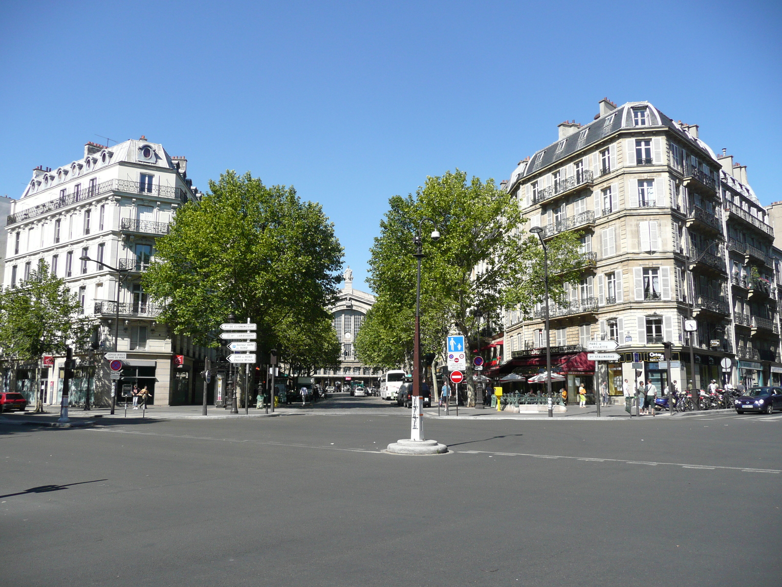 Picture France Paris Rue La Fayette 2007-08 9 - Perspective Rue La Fayette