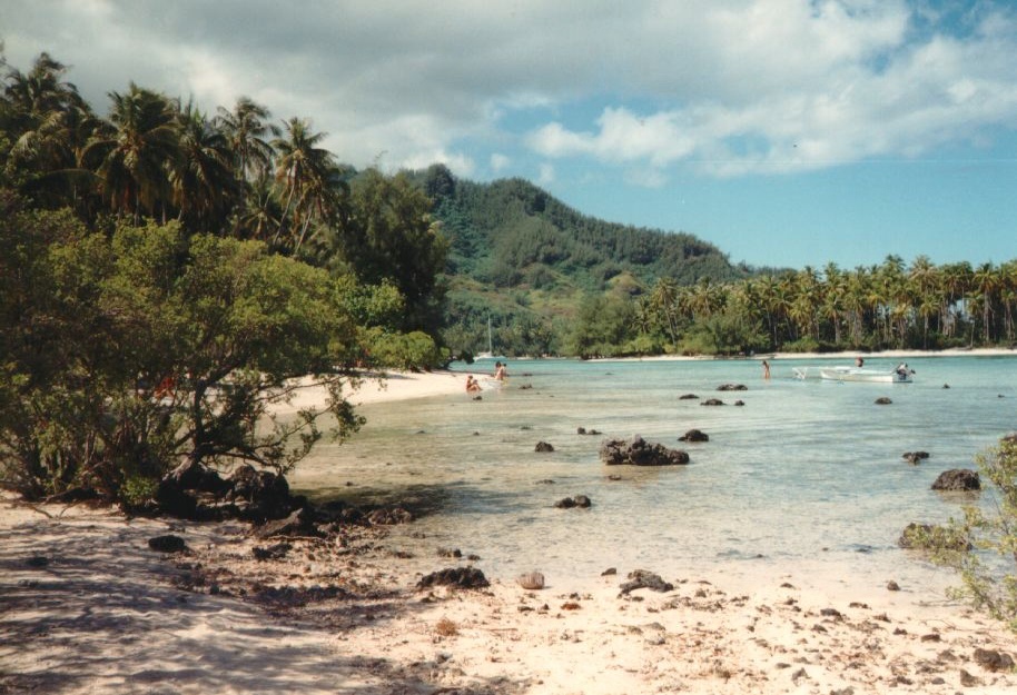 Picture Polynesia Moorea 1993-04 7 - Perspective Moorea