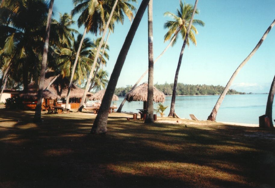 Picture Polynesia Moorea 1993-04 23 - Shopping Mall Moorea