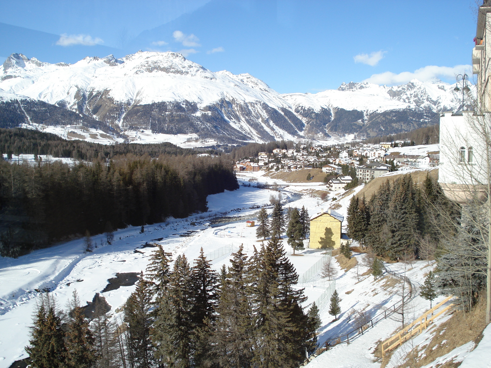 Picture Swiss Pontresina Grand Hotel Kronenhof 2007-01 26 - Map Grand Hotel Kronenhof