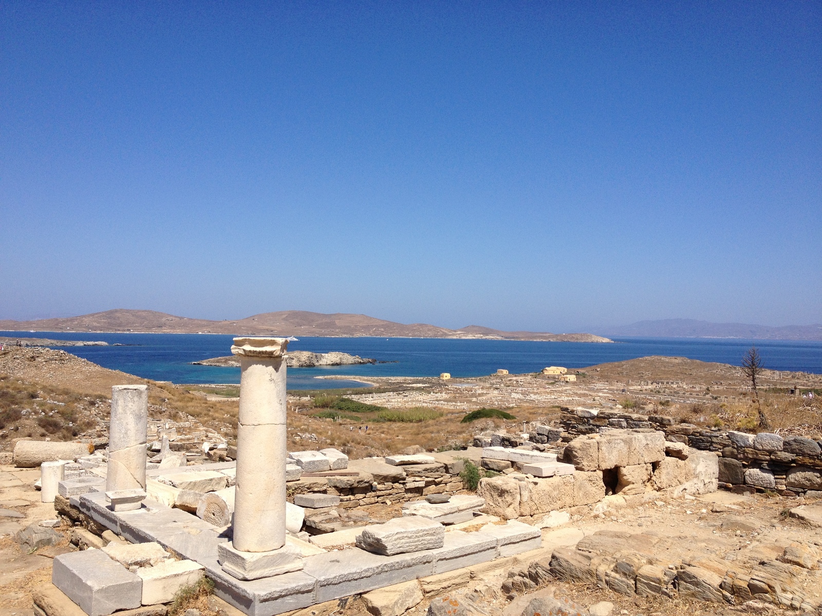 Picture Greece Delos 2014-07 42 - Perspective Delos