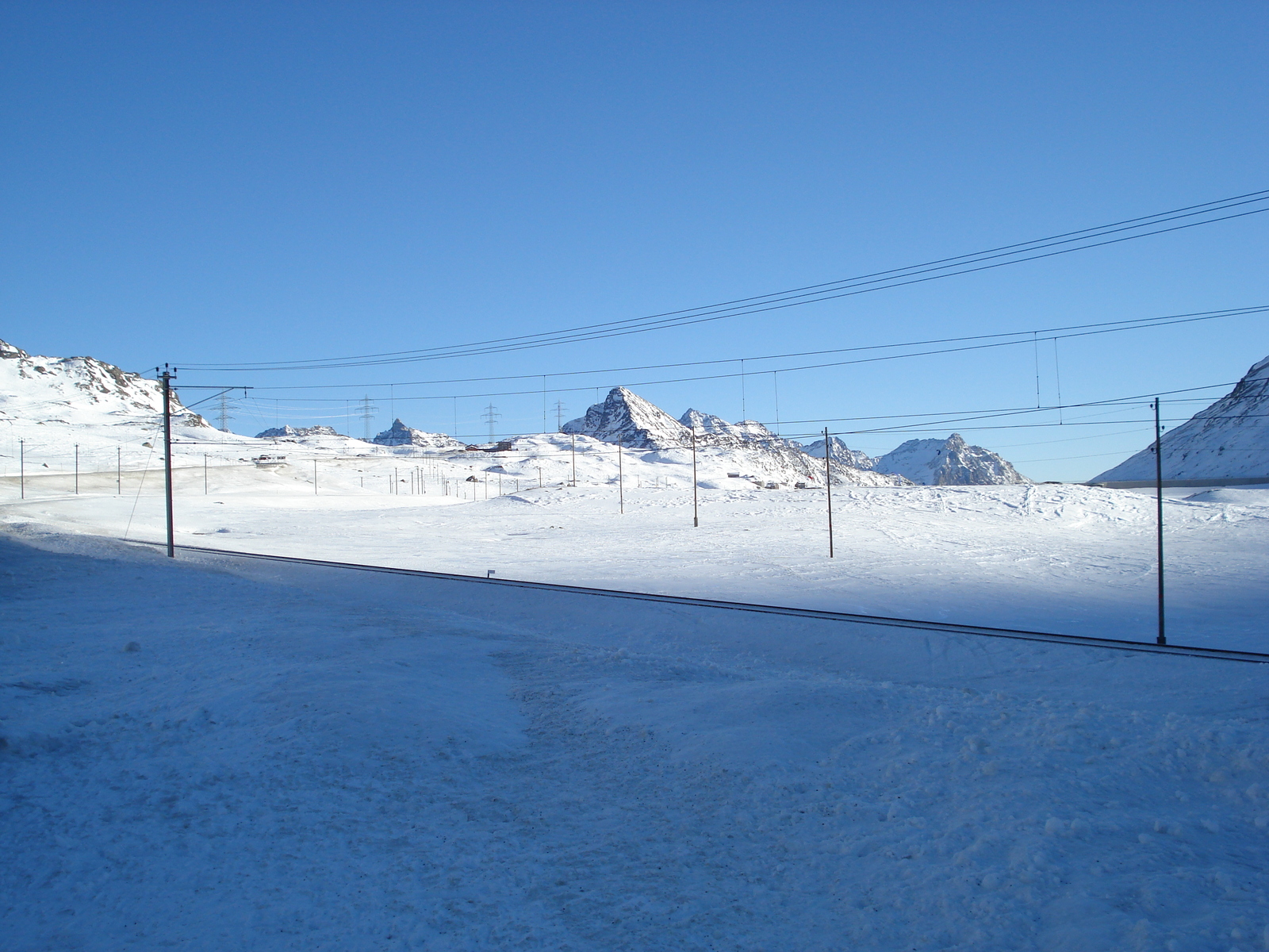 Picture Swiss From Pontresina to Lago Bianco 2007-01 79 - Road From Pontresina to Lago Bianco