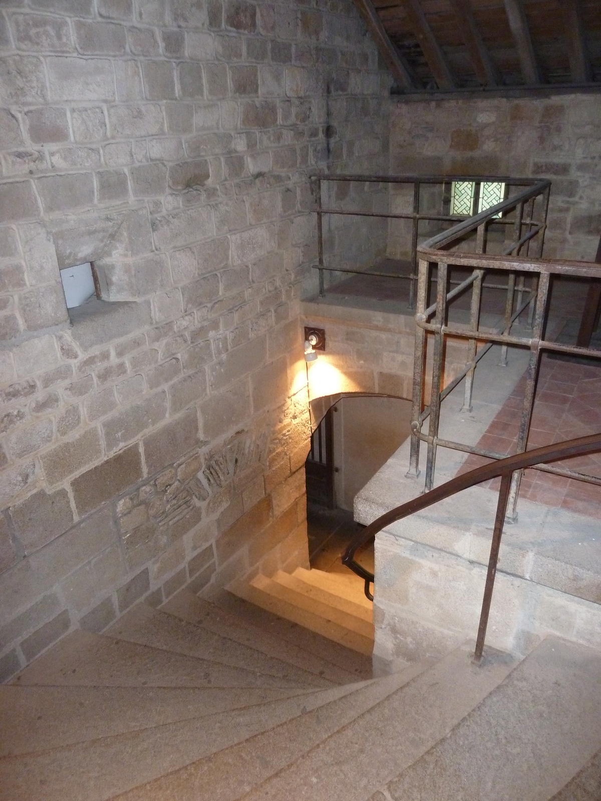 Picture France Mont St Michel Mont St Michel Abbey 2010-04 52 - Store Mont St Michel Abbey