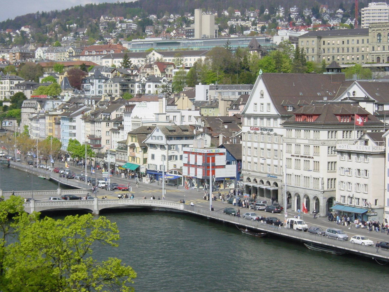 Picture Swiss Zurich 2002-04 41 - View Zurich