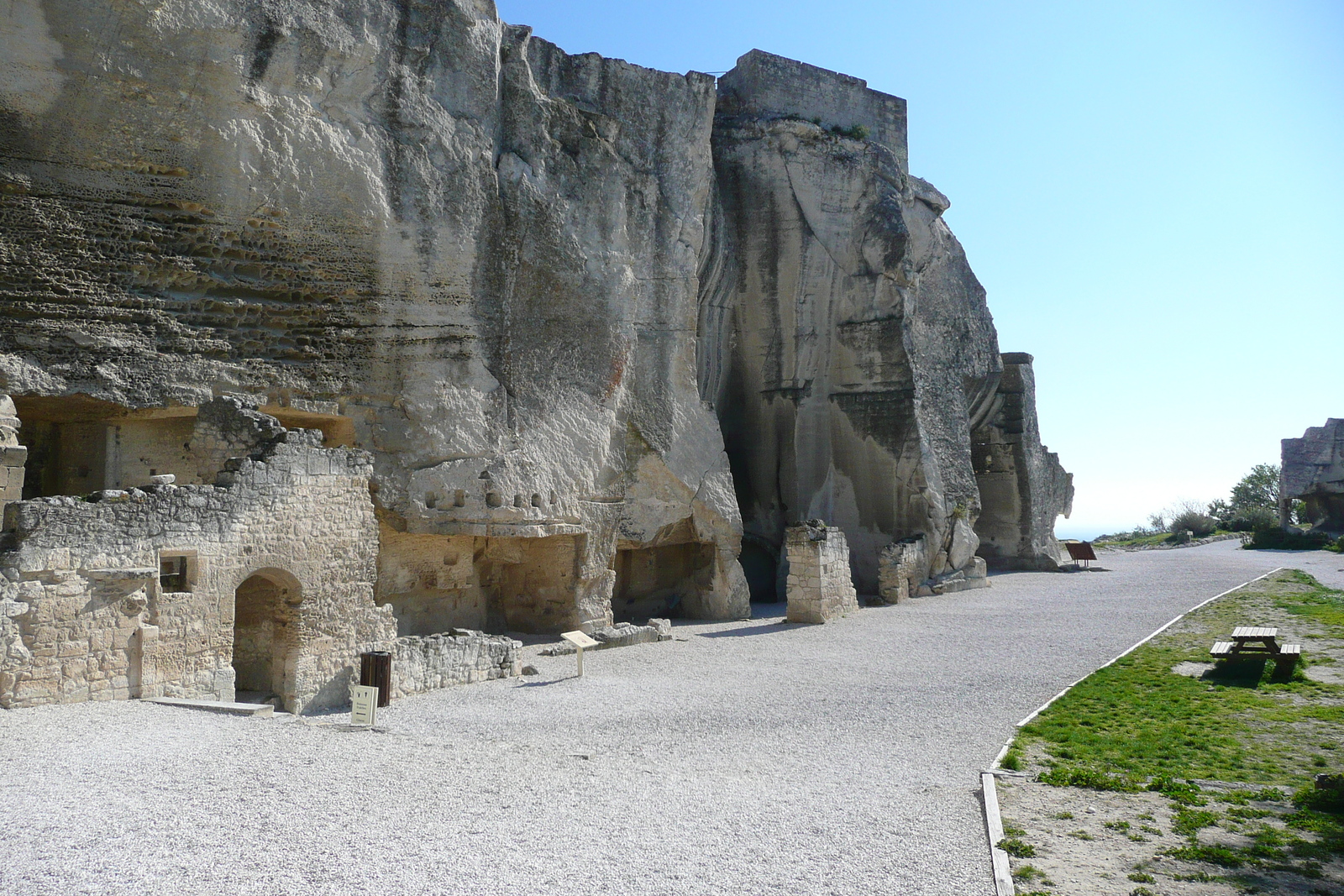 Picture France Baux de Provence Baux de Provence Castle 2008-04 86 - Road Baux de Provence Castle