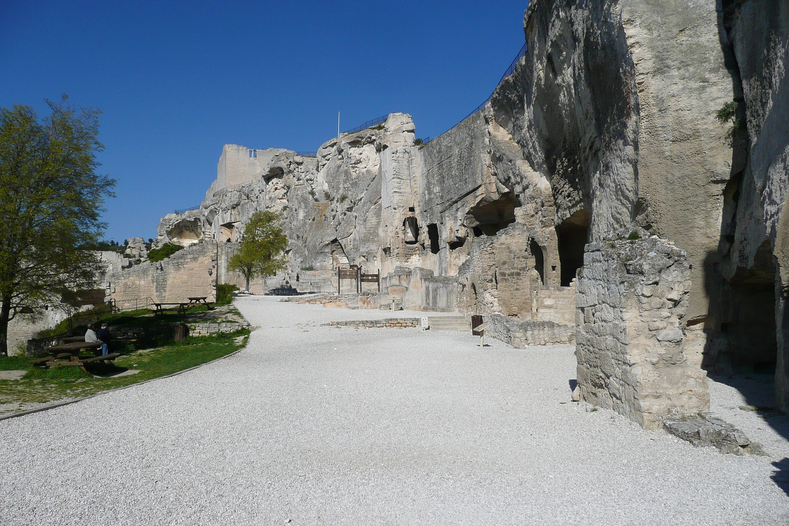 Picture France Baux de Provence Baux de Provence Castle 2008-04 74 - Map Baux de Provence Castle