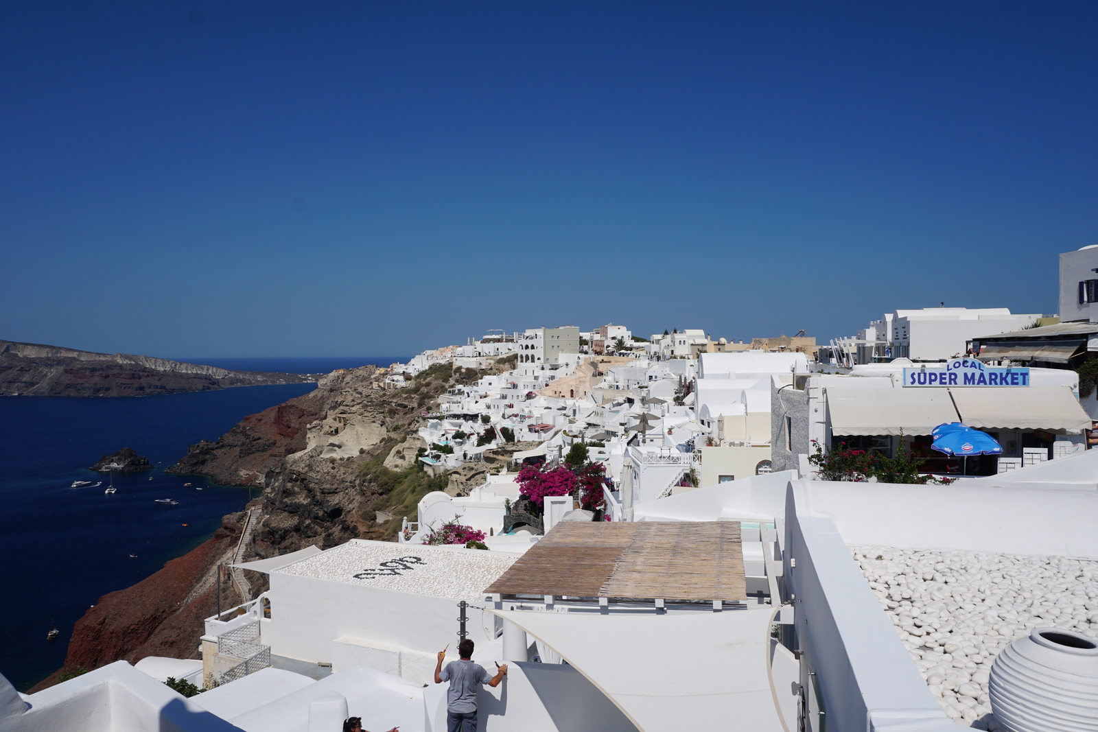 Picture Greece Santorini Oia 2016-07 22 - Road Map Oia