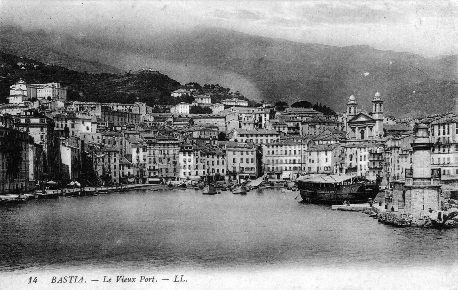 Picture France Corsica Old Postcards bastia 1900-01 19 - Shopping Mall bastia